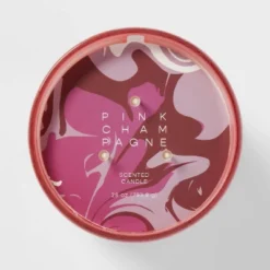 28oz Glass Champagne Candle Light Pink - Opalhouse™ -Home Decor Sales GUEST 02057e90 68e1 4438 a010 8cbd29d85bc6