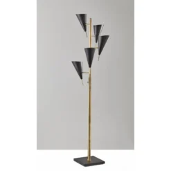 71.5" Owen Tree Lamp Black - Adesso -Home Decor Sales GUEST 0cb3afb2 0200 4afe 8603 1b02b145247f