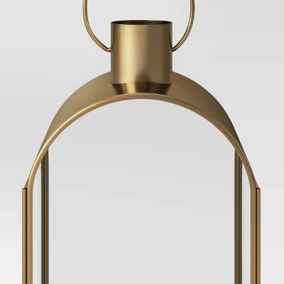 Metal Lantern Gold - Threshold™ 4 Metal Lantern Gold - Threshold™ - Image 4
