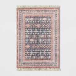 Alexandra Floral Printed Border Persian Rug Blush - Opalhouse™ -Home Decor Sales GUEST 13831d26 e9c0 4d66 95de 449574be25e7