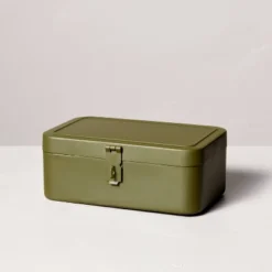 Decorative Metal Storage Box Green - Hearth & Hand™ With Magnolia -Home Decor Sales GUEST 13e14cf7 86df 4e7f 83b8 96fe6613459c