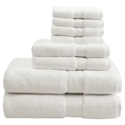 8pc Cotton Bath Towel Set -Home Decor Sales GUEST 1c6003ce 173b 43ab 8443 83b7f123c355