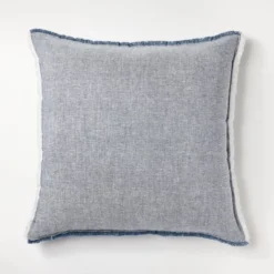 Oversized Reversible Linen Square Throw Pillow With Frayed Edges - Threshold™ Designed With Studio McGee -Home Decor Sales GUEST 203bd06b aca7 4221 8c6f 8e72bb86ebc1