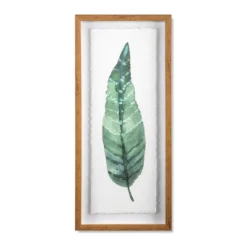(Set Of 3) 28"x12" Framed Leaves Decorative Wall Art White - Threshold™ 10 (Set Of 3) 28"x12" Framed Leaves Decorative Wall Art White - Threshold™ -Home Decor Sales GUEST 214fdd58 752e 4cd5 99b6 07b5a2d55b3e