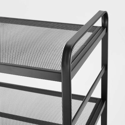 2 Tier Shoe Rack Metal Mesh - Brightroom™ 2 2 Tier Shoe Rack Metal Mesh - Brightroom™ - Image 2