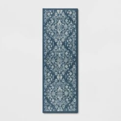 Vintage Print Comfort Rug Blue - Threshold™ -Home Decor Sales GUEST 27cfa3a5 387a 437b a65c 003e7fadefea