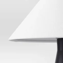 Ceramic Table Lamp With Tapered Shade Black (Includes LED Light Bulb) - Threshold™ -Home Decor Sales GUEST 2f5353b0 5f4d 45e5 8276 0f240a50e418