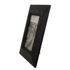 Northlight 10" Distressed Finish Black Picture Frame With Easel Back For 5" X 7" Photos -Home Decor Sales GUEST 392bd318 532b 4ef6 be14 d37ef203b479