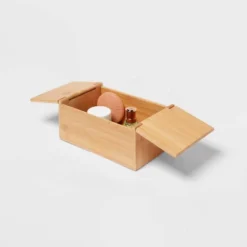 6" X 9" X 4" Rectangular Hinge Lid Bamboo Countertop Organizer - Brightroom™ 5 6" X 9" X 4" Rectangular Hinge Lid Bamboo Countertop Organizer - Brightroom™ -Home Decor Sales GUEST 448d43d4 ccde 4178 8ab1 21a8ac437e38