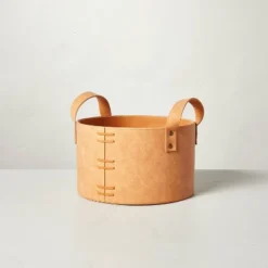 Faux Leather Storage Bin Camel Brown - Hearth & Hand™ With Magnolia 9 Faux Leather Storage Bin Camel Brown - Hearth & Hand™ With Magnolia -Home Decor Sales GUEST 44d96e68 729c 45be 9c1d 095880db7830