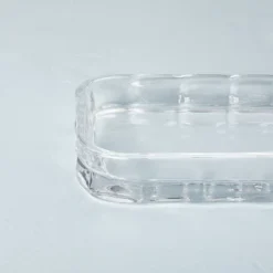 5"x9" Sculpted Glass Vanity Tray Clear - Hearth & Hand™ With Magnolia -Home Decor Sales GUEST 48796d66 4831 4c84 a62e 12bb89995810