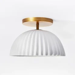 Scalloped Semi-Flush Mount Ceiling Light - Threshold™ Designed With Studio McGee 9 Scalloped Semi-Flush Mount Ceiling Light - Threshold™ Designed With Studio McGee -Home Decor Sales GUEST 4db2ffb8 6162 4f4e 857b 3d8bb79181a2