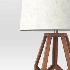 Large Wood Geo Assembled Table Lamp - Threshold™ -Home Decor Sales GUEST 4e826a9e 70e6 444a b5c1 561396ae69fb