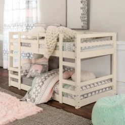 Twin Over Twin Indy Solid Wood Low Bunk Bed - Saracina Home 15 Twin Over Twin Indy Solid Wood Low Bunk Bed - Saracina Home -Home Decor Sales GUEST 4f052a60 3845 4f84 91b9 34fbe3eba04e
