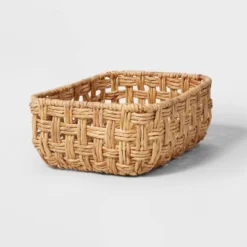 Rectangular Twisted Open Checkered Weave Basket - Brightroom™ -Home Decor Sales GUEST 514258d4 7e89 434a bb0b bbdf991578bf