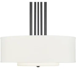 Possini Euro Design Sundry Semi Gloss Black Drum Pendant Chandelier 24" Wide Modern Double Shade 4-Light Fixture For Dining Room Foyer Kitchen Island 10 Possini Euro Design Sundry Semi Gloss Black Drum Pendant Chandelier 24" Wide Modern Double Shade 4-Light Fixture For Dining Room Foyer Kitchen Island -Home Decor Sales GUEST 52fd8ca0 abd5 4f7d 82a5 a77989eb47f4