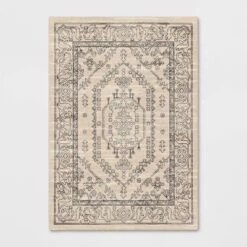 Plush Persian Style Area Rug Cream - Threshold™ -Home Decor Sales GUEST 57a5eb0f 24f2 4b22 b0b9 01d9a58810c6