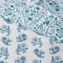 12pc Reversible Paisley Print Comforter & Sheets Set Blue/Dark Teal Blue - Threshold™ -Home Decor Sales GUEST 5905586d 97c3 463f a986 2521cf0e7a13