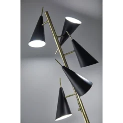 71.5" Owen Tree Lamp Black - Adesso -Home Decor Sales GUEST 6340ca06 1f25 4cb4 9459 d3f203880f04