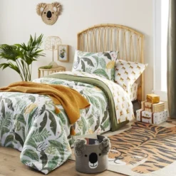 Twin Rattan Kids' Bed Natural - Pillowfort™ -Home Decor Sales GUEST 64ab9aeb 410c 4a12 9a31 ee15f315b726