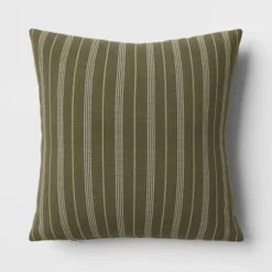 Cotton Flax Woven Striped Square Throw Pillow - Threshold™ -Home Decor Sales GUEST 650ad36d 6c78 4be8 b6fa 185fe0dc4e84