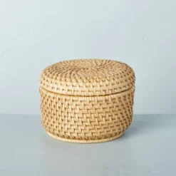 Woven Basket With Lid Natural - Hearth & Hand™ With Magnolia 9 Woven Basket With Lid Natural - Hearth & Hand™ With Magnolia -Home Decor Sales GUEST 66a4f642 06e1 4c92 934e 2dcb97d900b7