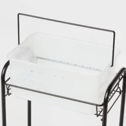Bathroom Storage Cart Black - Room Essentials™ -Home Decor Sales GUEST 675453d0 07b7 412f 82d7 9f5651c4fa58