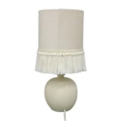 Small Table Lamp With Fringe Shade Off-White (Includes LED Light Bulb) - Opalhouse™ Designed With Jungalow™ -Home Decor Sales GUEST 6a5a28fb 40e2 4ccf aad5 699d151bc234