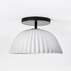 Scalloped Semi-Flush Mount Ceiling Light - Threshold™ Designed With Studio McGee 8 Scalloped Semi-Flush Mount Ceiling Light - Threshold™ Designed With Studio McGee -Home Decor Sales GUEST 6b50e049 4ed7 42c0 b38a 9b5300cd63a6