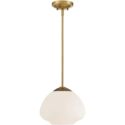 Possini Euro Design Orilla Brass Mini Pendant Light 11 3/4" Wide Mid Century Modern White Opal Glass Shade For Dining Room House Foyer Kitchen Island 9 Possini Euro Design Orilla Brass Mini Pendant Light 11 3/4" Wide Mid Century Modern White Opal Glass Shade For Dining Room House Foyer Kitchen Island -Home Decor Sales GUEST 6b825d15 6d82 4dd9 a2ba bf886b8011ff