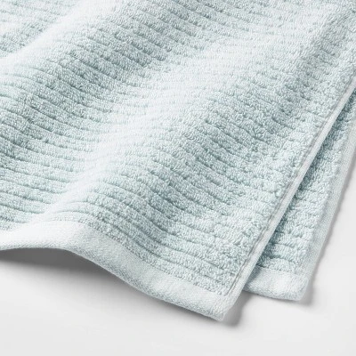 Quick Dry Ribbed Bath Towel Set - Threshold™ 4 Quick Dry Ribbed Bath Towel Set - Threshold™ - Image 4