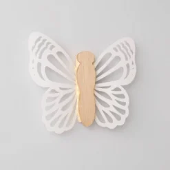 Butterfly Wood Lit Kids' Wall Decor Cream - Pillowfort™ -Home Decor Sales GUEST 7b038660 261a 42af 8baa 03a5b9a54a2c