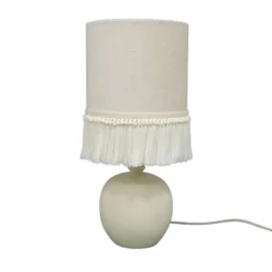 Small Table Lamp With Fringe Shade Off-White (Includes LED Light Bulb) - Opalhouse™ Designed With Jungalow™ -Home Decor Sales GUEST 7b52390b 0f9b 4c1c be8b 991b426944b8