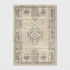 Hancock Distressed Center Motif Rug Beige - Threshold™ -Home Decor Sales GUEST 83a3285f 266c 4fe0 977c ecd0bb0848d3