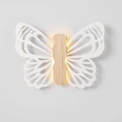 Butterfly Wood Lit Kids' Wall Decor Cream - Pillowfort™ -Home Decor Sales GUEST 854d9d30 8784 44c0 8ca3 55d8d9c0bc7f