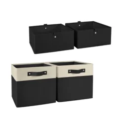 2pc Kids' 10.5" Two-Toned Folding Storage Bin Set - RiverRidge Home -Home Decor Sales GUEST 8933e176 15f2 4b4f 88be 21c5a3bb4e55