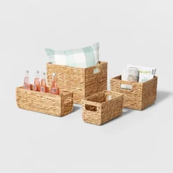 Woven Water Hyacinth Milk Crate - Brightroom™ 7 Woven Water Hyacinth Milk Crate - Brightroom™ -Home Decor Sales GUEST 9365bfe9 dbd8 490b ac54 8d2b5765ece7