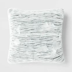 Tipped Snow Leopard Faux Fur Square Throw Pillow - Threshold™ -Home Decor Sales GUEST 94c4b8e7 6fad 41e3 bb20 ca6c544caa40