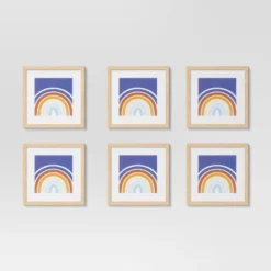 (Set Of 6) 11" X 11" Matted To 8" X 8" Frame Set - Room Essentials™ -Home Decor Sales GUEST 9a854d8e ad55 4f2a 8688 004f094e221a