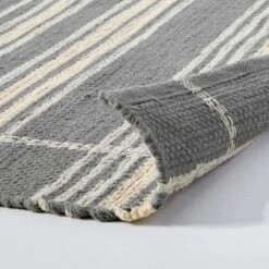 Wool Blend Variegated Stripe Area Rug Dark Gray - Hearth & Hand™ With Magnolia -Home Decor Sales GUEST 9dd02d18 6d5e 42bb a6fd 2ce15248043f