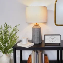 Carved Ceramic Table Lamp Dark Gray (Includes LED Light Bulb) - Hearth & Hand™ With Magnolia 5 Carved Ceramic Table Lamp Dark Gray (Includes LED Light Bulb) - Hearth & Hand™ With Magnolia -Home Decor Sales GUEST a46bfd2c 5e9b 4152 a76f 8481e7b67a1c