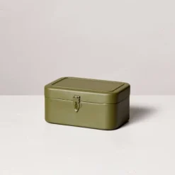 Decorative Metal Storage Box Green - Hearth & Hand™ With Magnolia -Home Decor Sales GUEST a8afceba 0ae7 4309 ba71 a0e1832484a9