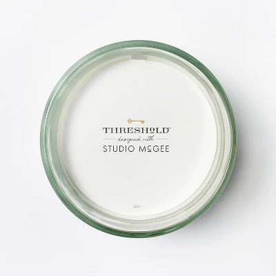 Clear Glass Masala Rose Candle White - Threshold™ Designed With Studio McGee 3 Clear Glass Masala Rose Candle White - Threshold™ Designed With Studio McGee - Image 3