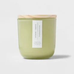 Citron And Sands Candle Green - Threshold™ -Home Decor Sales GUEST ac29f15a 74a7 4509 9e2b 431f209854df