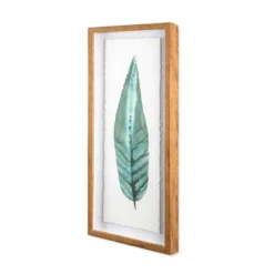 (Set Of 3) 28"x12" Framed Leaves Decorative Wall Art White - Threshold™ 11 (Set Of 3) 28"x12" Framed Leaves Decorative Wall Art White - Threshold™ -Home Decor Sales GUEST acdaaf97 e396 42ba 9510 65abb8f5a8a9