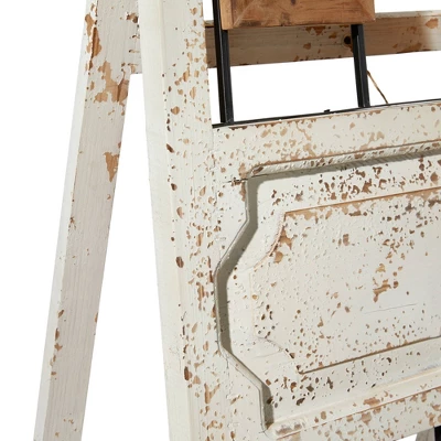 Wood 6 Slot Wall Photo Frame With Floor Stand Brown - Olivia & May 17 Wood 6 Slot Wall Photo Frame With Floor Stand Brown - Olivia & May - Image 17