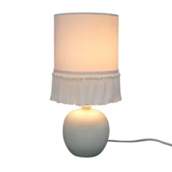 Small Table Lamp With Fringe Shade Off-White (Includes LED Light Bulb) - Opalhouse™ Designed With Jungalow™ -Home Decor Sales GUEST b032319a c7f7 464d ab2a a2536f5698f3