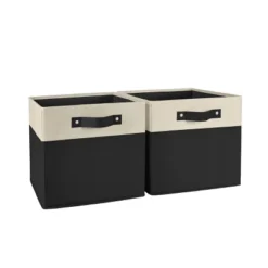 2pc Kids' 10.5" Two-Toned Folding Storage Bin Set - RiverRidge Home -Home Decor Sales GUEST b0cd9c0c 2716 47bb 9142 06532c147172