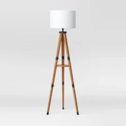 Tripod Floor Lamp With Shelf Brown Wood - Threshold™ 8 Tripod Floor Lamp With Shelf Brown Wood - Threshold™ -Home Decor Sales GUEST b1b8ca20 55ea 4c4e bc34 1f4ca7a73cd2