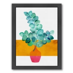 Modern Tropical Greenery By Modern Tropical - Modern Botanical 8 Piece Black Framed Art Set - Americanflat -Home Decor Sales GUEST b1fed660 9b20 4406 8f29 80f7f7a51283